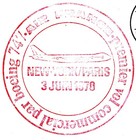 U s a  Flight Cover 3 6 1970 First Flight  Boeing 747 New York - Paris 