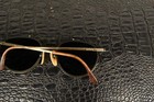 Revo Vintage Rare 990 010 Antique Gold Brass Sunglasses Frames 54-19 140 Japan