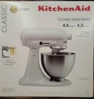 Kitchenaid K45sswh Classic Series 4 5 Quart Tilt-head Stand Mixer