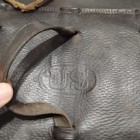 Antique U s  Cavalry  Leather Dispatch Messenger Mail Saddle Bag Military Us Vtg