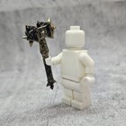 6pack Weathered Axe Hammer Lot  Blocks Weapons For Minifigures Ga7wax1