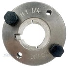 1-1 4  Bore H Style Steel Sheave   Pulley Bushing Split Taper For Keyed Shaft