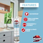 Kraken Kitchen   Bath Silicone Sealant 100  Waterproof Caulk  10 1oz 24 Pk Clear