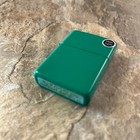 Genuine Zippo Grass Green Matte Windproof Lighter Case Only No Insert box