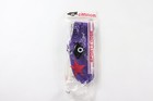 Nos Vintage 80s Cannon Youth Large Nylon Tall Athletic Soccer Socks Purple White
