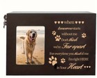 Pet Memorial Urn   Memory Box  Wooden Box For Small Pets  Photo Frame- Tomorrow