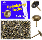 400 Pcs Upholstery Tacks Upholstery Pins  Sofa Nails 7 16  Head X 11 16  Long   