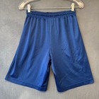 Vintage Champion Shorts Mesh Basketball Athletic Sports Workout Gym Blue Patch