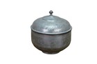 Vintage Middle Eastern Persian Etched Copper Covered Vessel   Open Pot