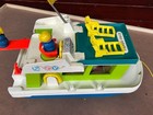 Vintage Fisher Price Play Family House Boat Yacht 1972