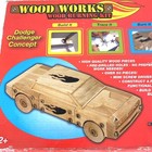 Woodworks Wood Burning Kit Dodge Challenger Concept Car Open Box Rare