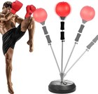 Punching Bag For Adults Teens  Speed Bag W  Stand For Training  Boxing Equipment