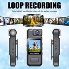 Wifi 4k Camera Camcorder 1080p Body Police Cam With Audio Video Dvr Ir Night Cam