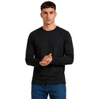 Kruze Mens Long Sleeve T Shirts 3 5 Pack Cotton Blend Crew Neck Plain Tops S-2xl