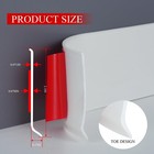 Peel And Stick Baseboard Trim 2 1 Inch X 20 Feet Rubber Wall Base Moulding Tr