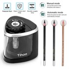 Automatic Electric Pencil Sharpener Helical Blade Fast Sharpen Home Office New