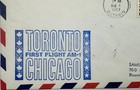 Canada 1967 First Flight Cover Toronto To Chicago Am-1 Route Scott 461