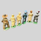 Vintage Manoil Barclay Lead Figures Lot     1930s   40s     Civilians   Knight  6 