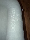 Dockatot Deluxe  Baby Lounger With Marine Chambray Cover Pre-owned