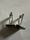 Mens Cufflink Patriotic Usa American Flag Vintage Jewelry M1