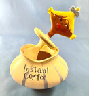 Holt Howard Pixieware Japan 1958 Instant Coffee W spoon Condiment Jar  836