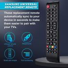New Universal Remote Control For All Samsung Lcd Led Hdtv Smart Tvs Bn59-01199f