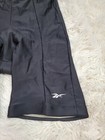 Reebok Unisex Size L High Waisted Padded Cycling Biking Shorts Black Triathlon U