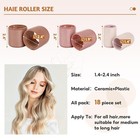 18pcs Ceramic Ionic Thermal Hair Rollers self-grip Hair Roller Set Hair Curlers 