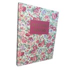 Our Family History Blank Genealogy Book Hardcover Heritage Record Floral Cover