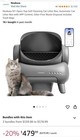Open Box- Neakasa M1 Open-top Self Cleaning Cat Litter Box Automatic  470 Msrp