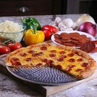Pizza Pan With Holes 13 Inch  1 Pack  Heavy Duty  Rust Free Pure Aluminum