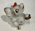 Vintage Anthropomorphic Skunk Or Squirrel Figurine With Baseball   Cap  And Mitt