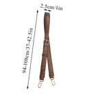 Leather Strap Adjustable Crossbody Bag Shoulder Replacement Handbag Handle Us  