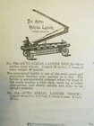 Antique Vintage Ephemera 1920s Fireman Engine Vehicle Toy Catalog Print Ad