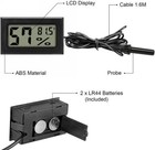 Mini Digital Thermometer Humidity Meter Hygrometer Incubator greenhouse 3 Pack