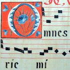 Illuminated Manuscript Choirbook Leaf Spain C 1600   Large Elaborate Initial  o 