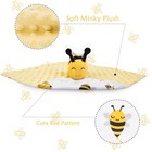 Baby Security Blanket Soft Baby Lovey Unisex Lovey Shower Gifts For Newborn B   
