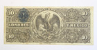 Mexico   Banco De Londres Y Mexico 1909 10 Pesos Series E       496
