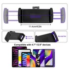 Heavy Duty Tablet Wall Mount 360   Rotation Foldable Ipad Phone Holder 4 7-12 9 