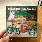 Playmobil Starbucks 71787 Cafeteria Furniture Bicycle Korea Limited Edition New