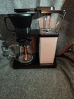 Simply Good Coffee - The Brewer 8 Cup Coffee Maker Black Silver Metal Beautiful 
