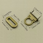 Metal Purse Handbag Closure Twist Lock Turn Lock Clasp Diy Craft Bag Purse Lock   
