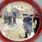 Scheidts Valley Forge Beer Rams Head Ale Beer Tray Norristown Pa Washington Flag