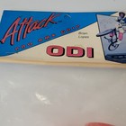 Old Mid School Nos Odi Attack Translucent Red Bmx Freestyle Bike Grips