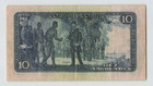 Angola 10 Angolares 1946 1947  P-78  Crisp Vf Very Fine  Rare  Pinhole  K3