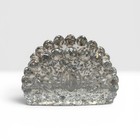Handcrafted Resin Napkin Holder   Sparkle Table Decor Functional Art
