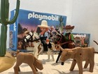 1994 Playmobil Western Set 3801 The Watering Hole With Box Complete