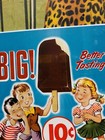 Vintage 1951 Coble Hostess Ice Cream Bar Sign Soda Fountain Kids Treats Gifts