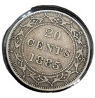 1885  newfoundland  Canada Twenty Cents   Choice Very Fine