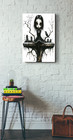 Horror Spooky Gothic Canvas Wall Art Ready To Hang Cp395